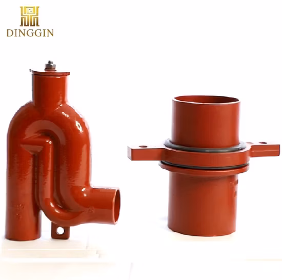 Raccordi per tubi in ghisa verniciati a resina epossidica rossa Sml En877 per il drenaggio dell'acqua